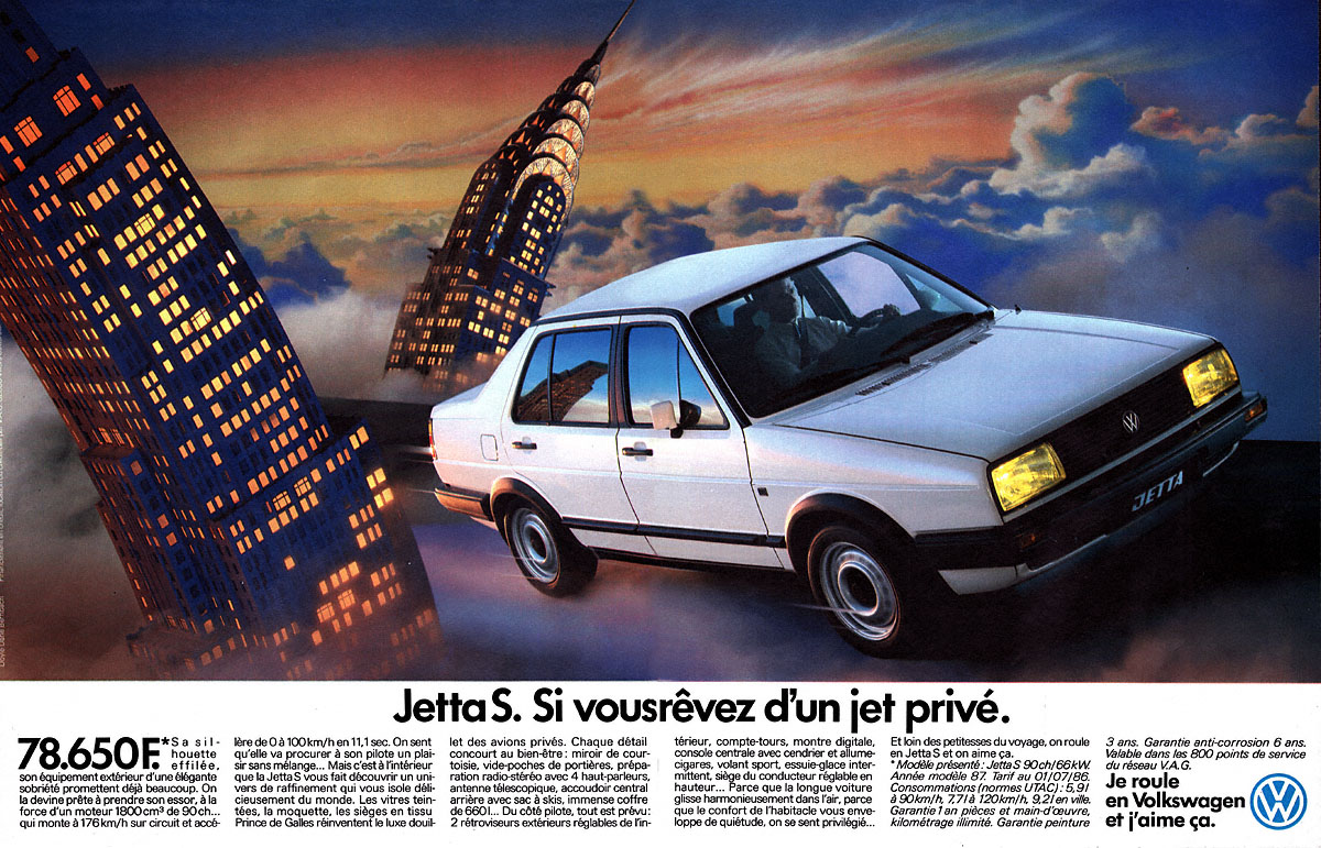 Marque Volkswagen 1986