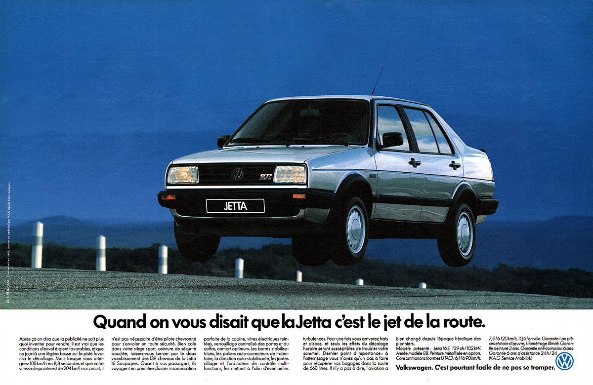 Marque Volkswagen 1988