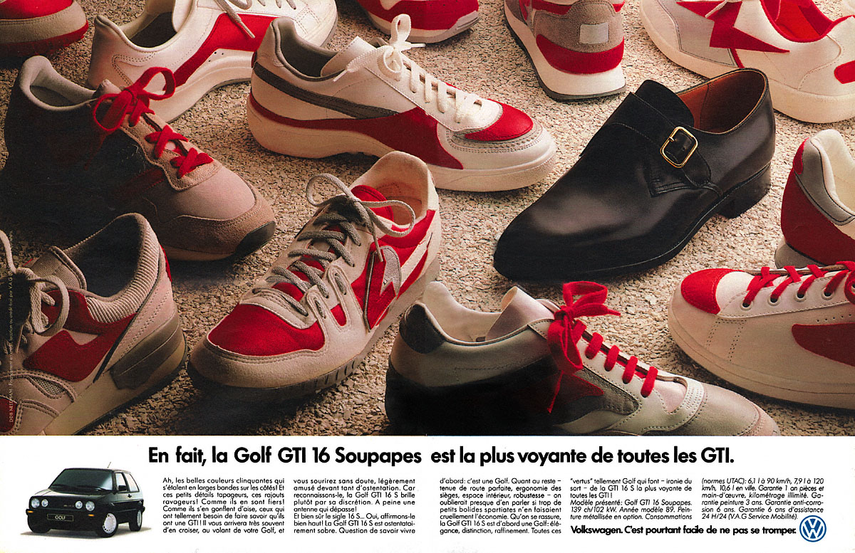 Publicit� Volkswagen 1989