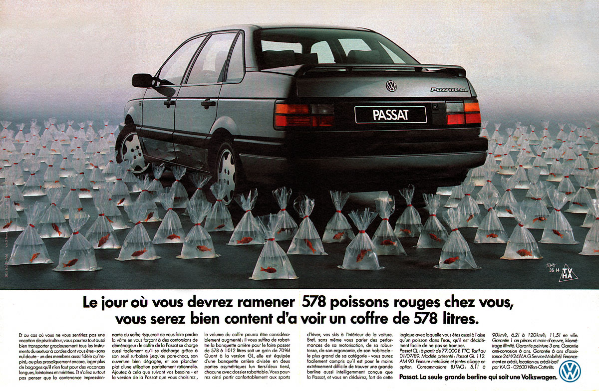 Marque Volkswagen 1989