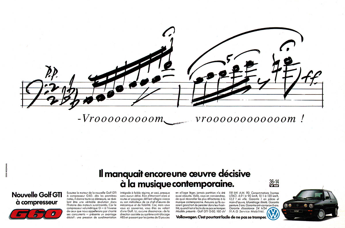 Marque Volkswagen 1990