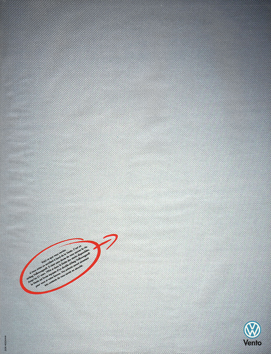 Publicit� Volkswagen 1994