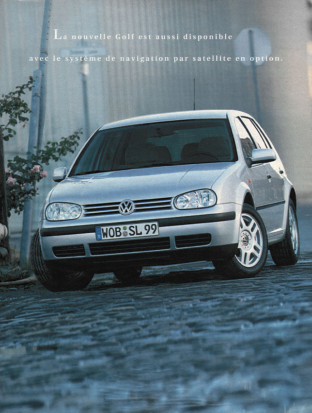 Publicit� Volkswagen 1998