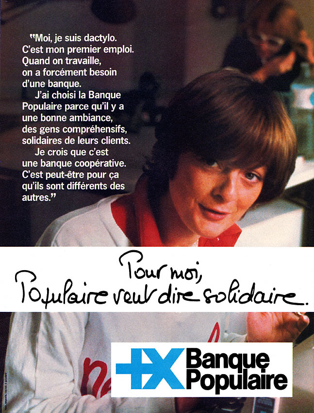 Marque Banque Populaire 1978