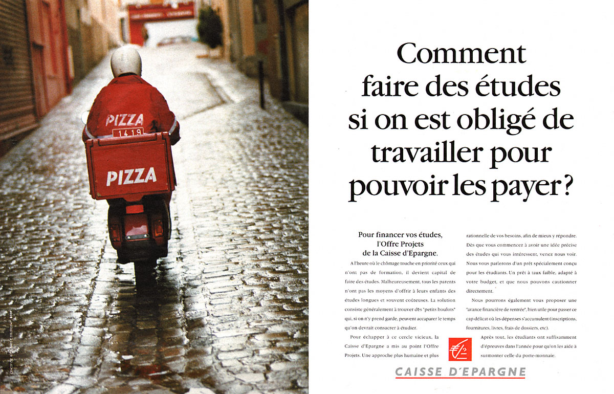 Publicit� Caisse Epargne 1993