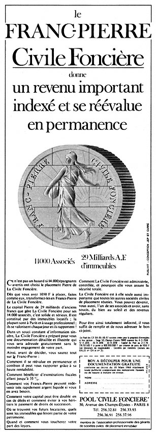 Publicit� Civile Fonci�re 1970