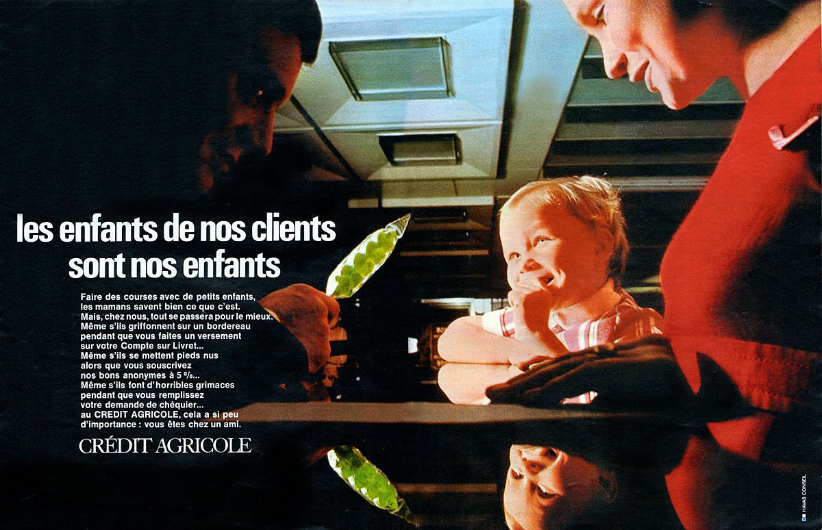 Publicit� Credit Agricole 1969