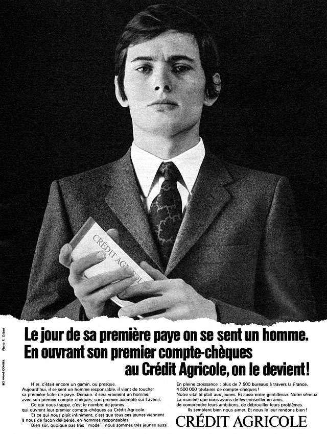 Marque Credit Agricole 1970