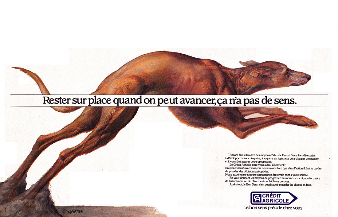 Publicit� Credit Agricole 1985
