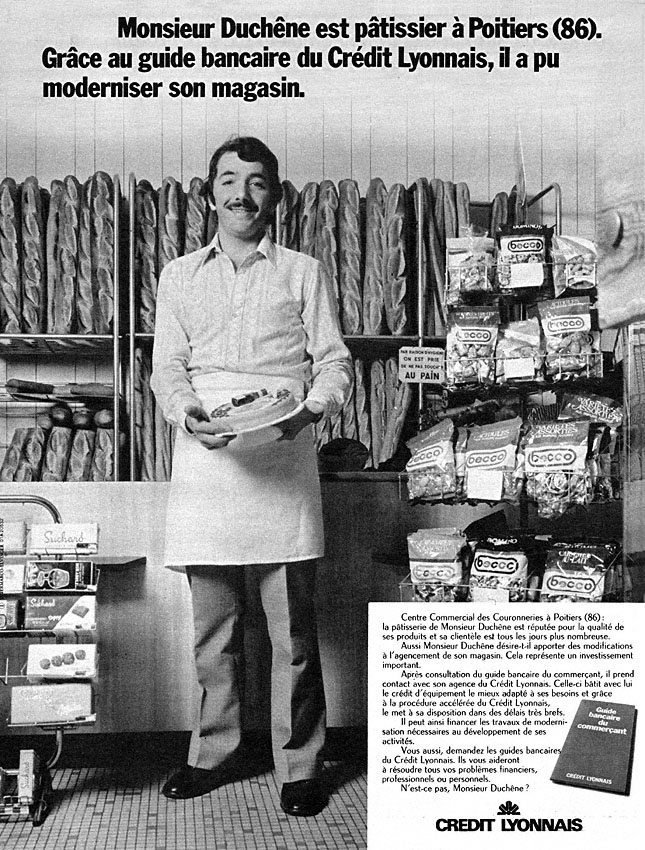 Publicit� Credit Lyonnais 1972