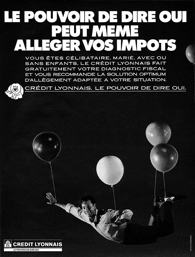 Publicit� Credit Lyonnais 1986