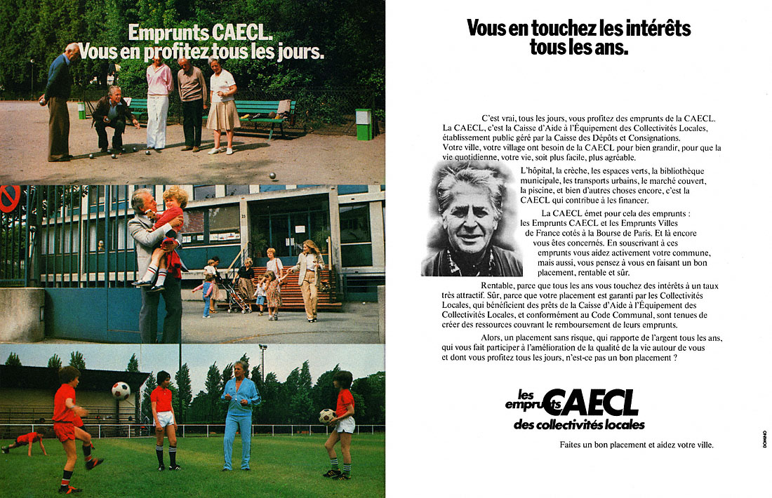 Publicit� Emprunts 1978