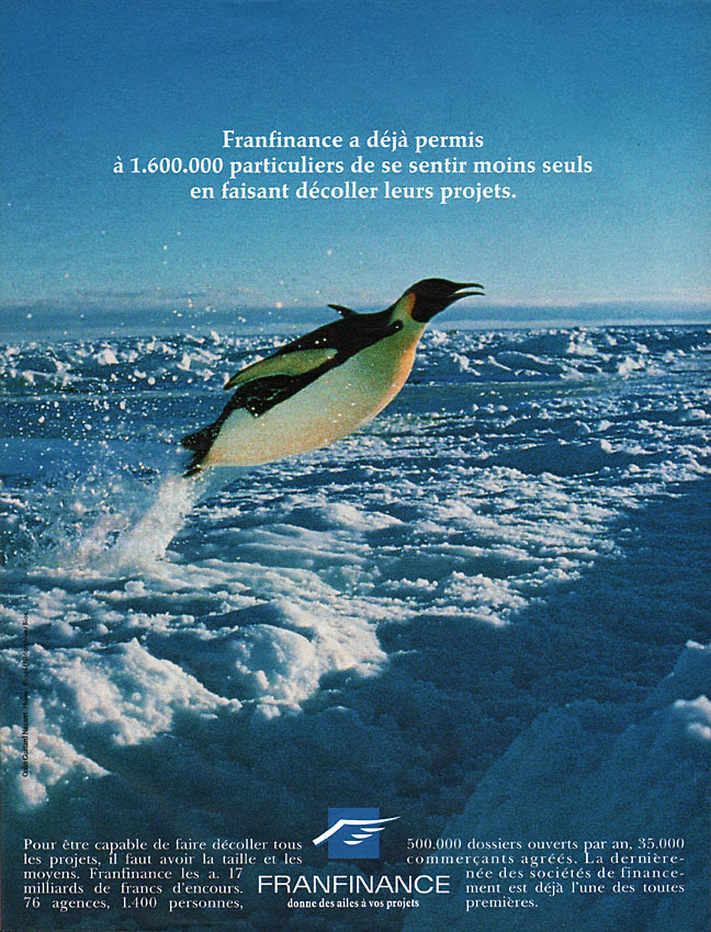 Publicit� Franfinance 1990