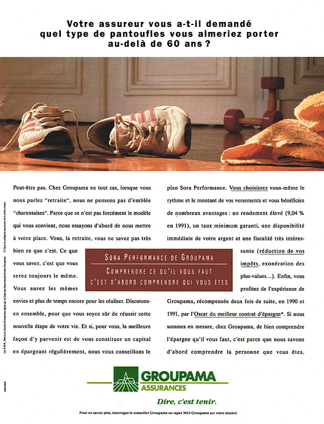 Marque Groupama 1992
