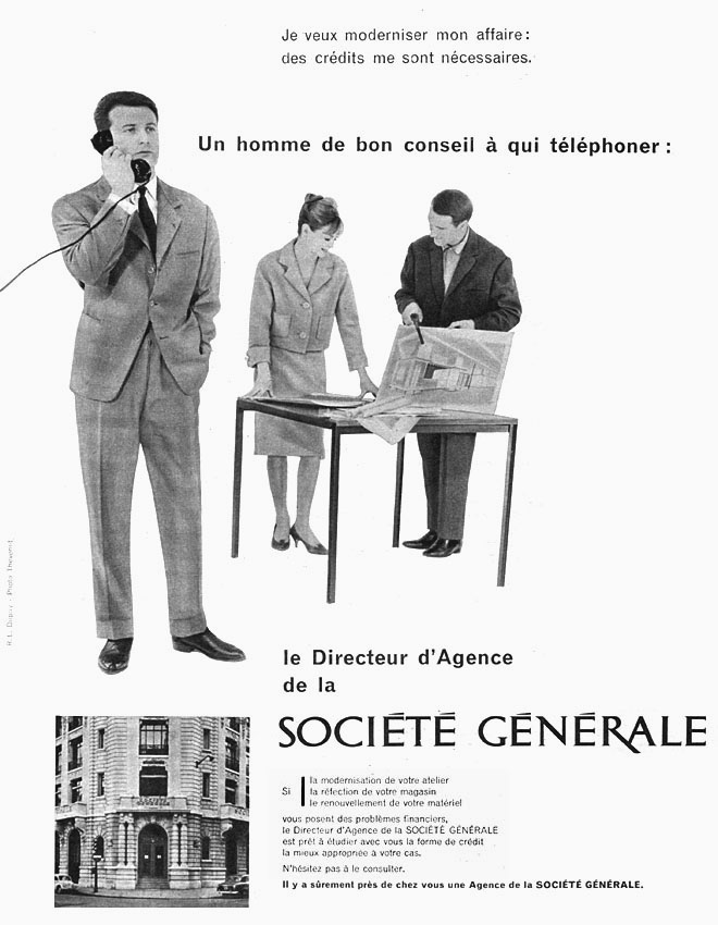 Marque Soci�t� G�n�rale 1960