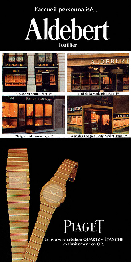 Marque Aldebert 1981