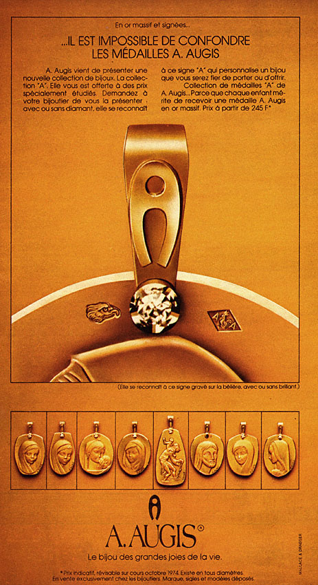 Publicit� Augis 1975