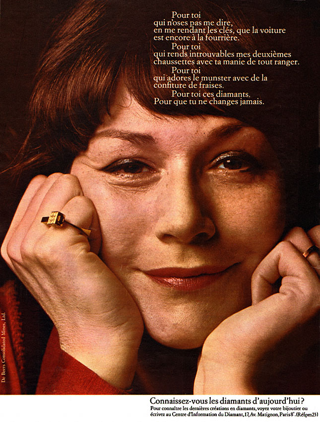 Publicit� Diamant 1972