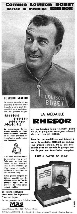 Publicit� Rhesor 1962
