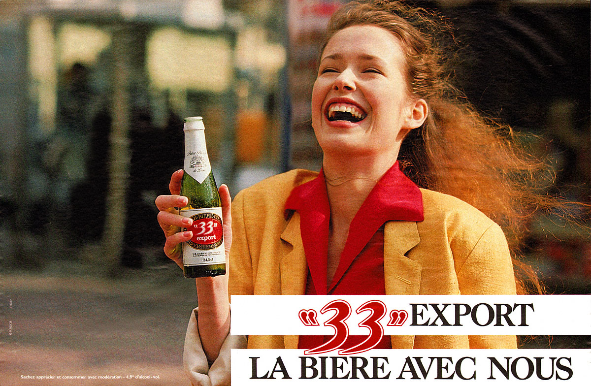 Publicit� 33 export 1989