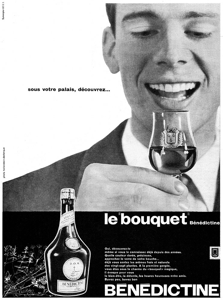 Publicit� Benedictine 1960