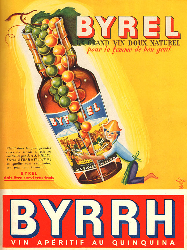 Marque Byrrh 1956