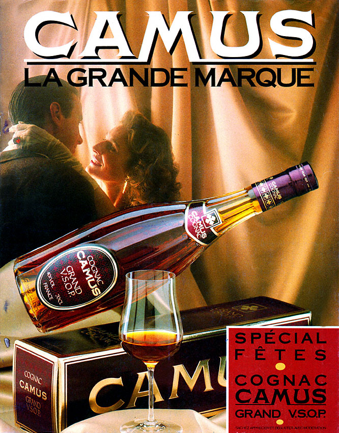 Publicit� Camus 1988