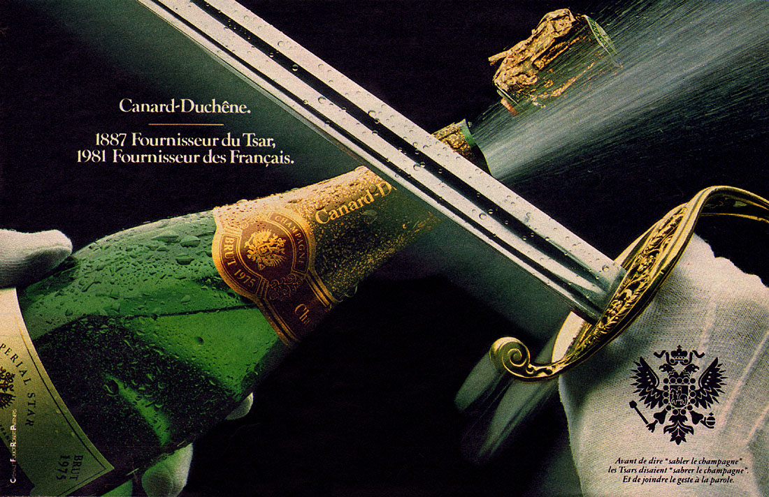 Publicit� Canard Duchene 1981