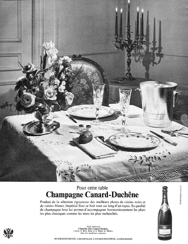 Marque Canard Duchene 1965