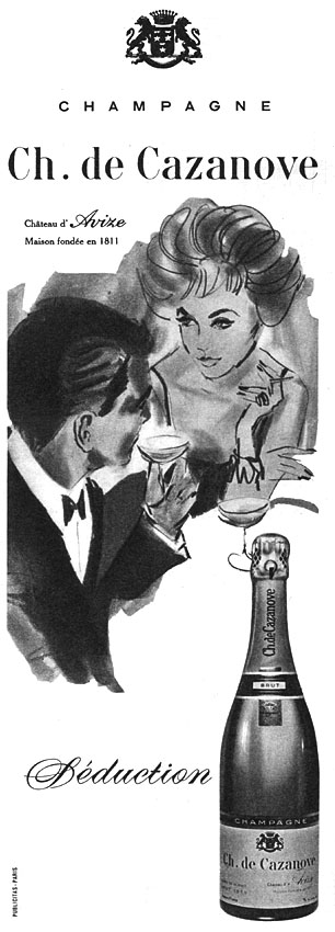 Marque Ch. de Cazanove 1960