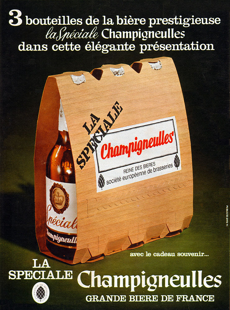 Publicit� Champigneulles 1968