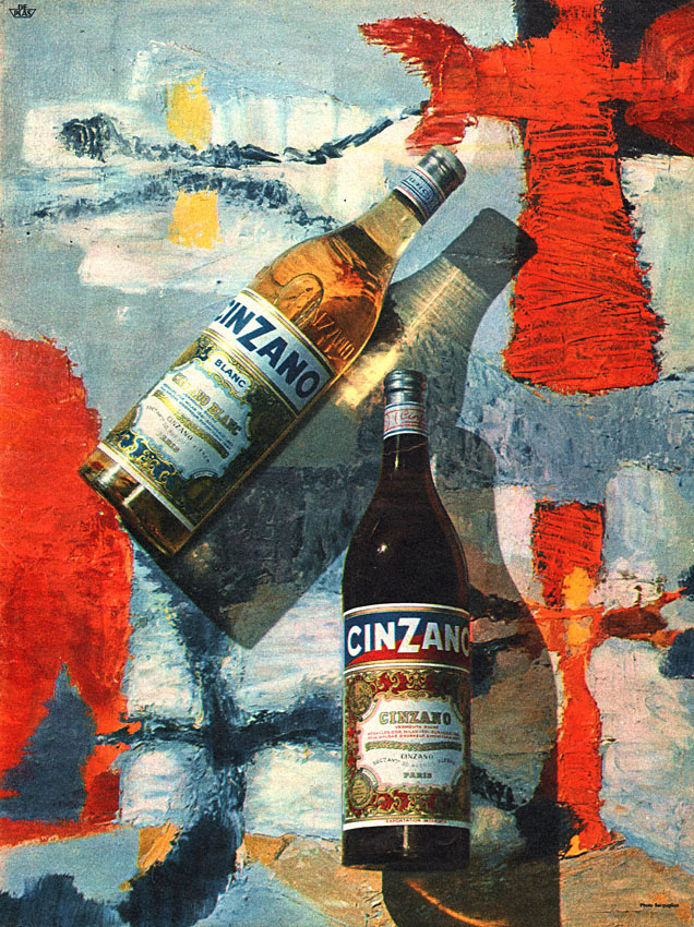 Marque Cinzano 1956
