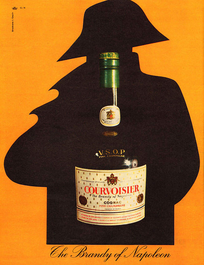 Publicit� Courvoisier 1959