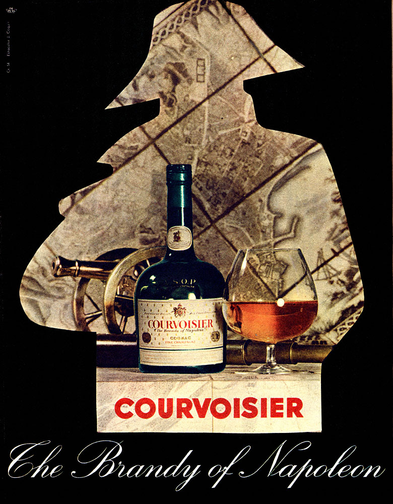 Publicit� Courvoisier 1961