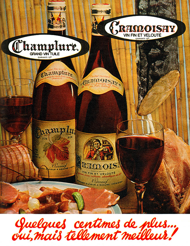 Marque Cramoisay - Champelure 1970