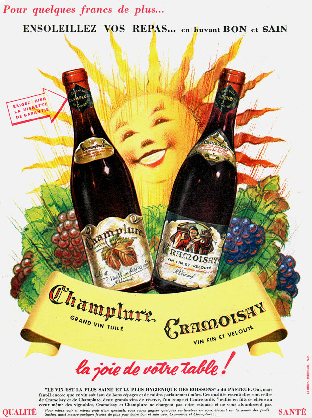 Marque Cramoisay - Champelure 1958