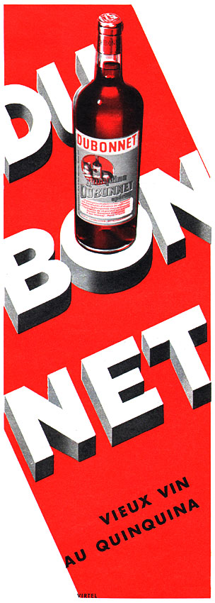 Publicit� Dubonnet 1956