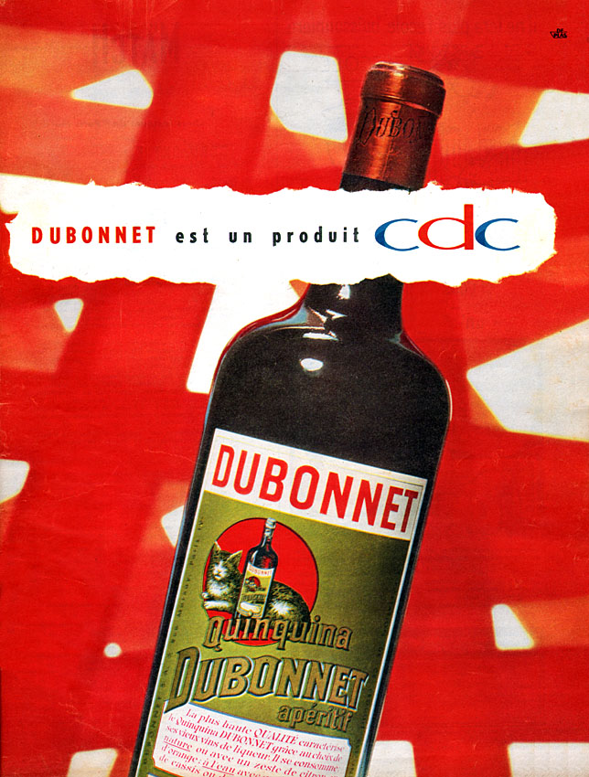 Publicit� Dubonnet 1959