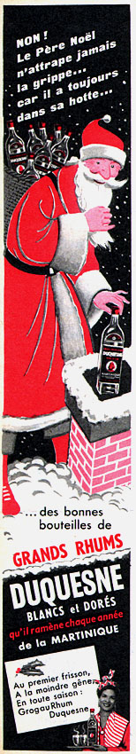 Publicit� Duquesne 1958