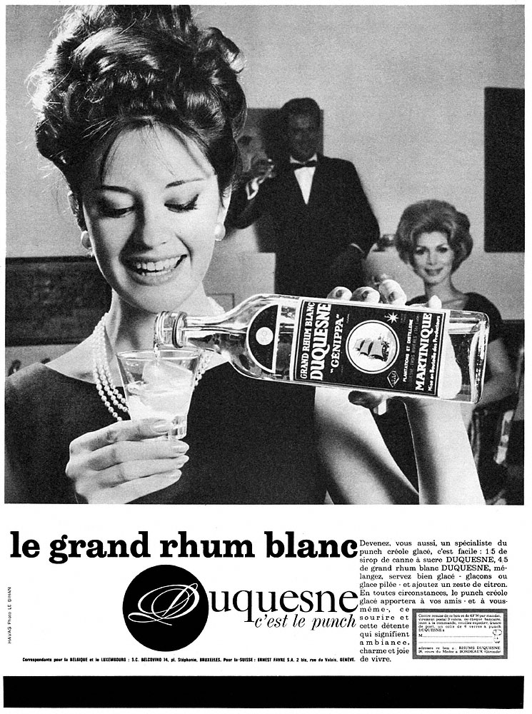 Publicit� Duquesne 1963