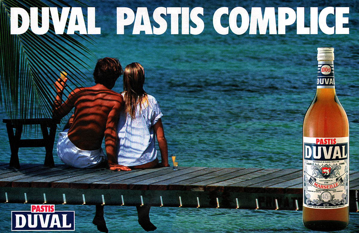 Publicit� Duval 1986