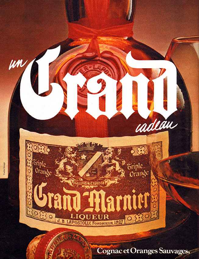 Publicit� Grand Marnier 1981