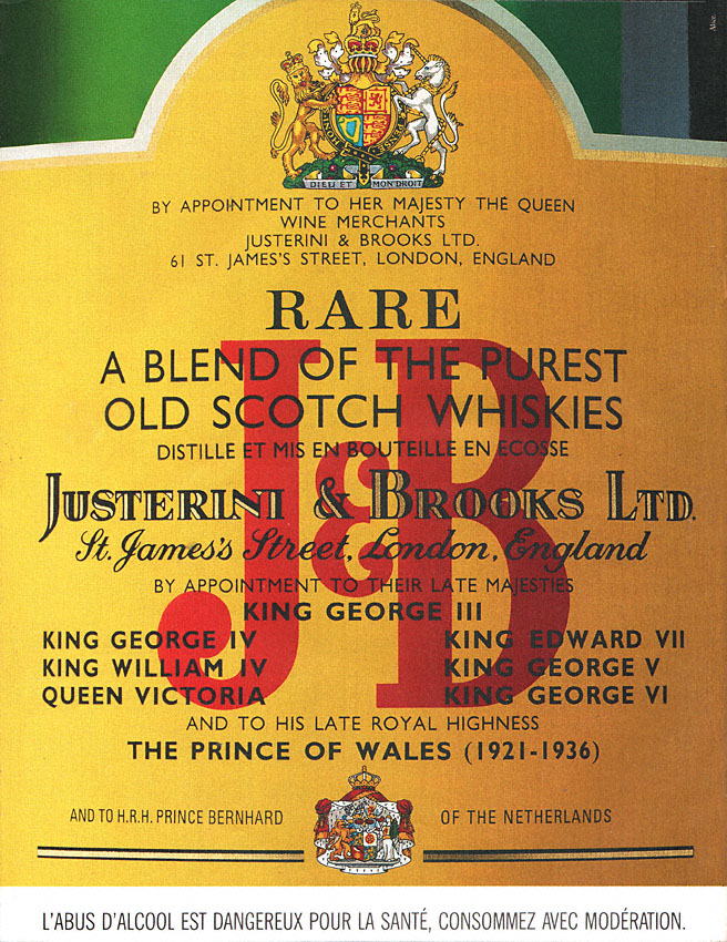 Publicit� JandB 1992