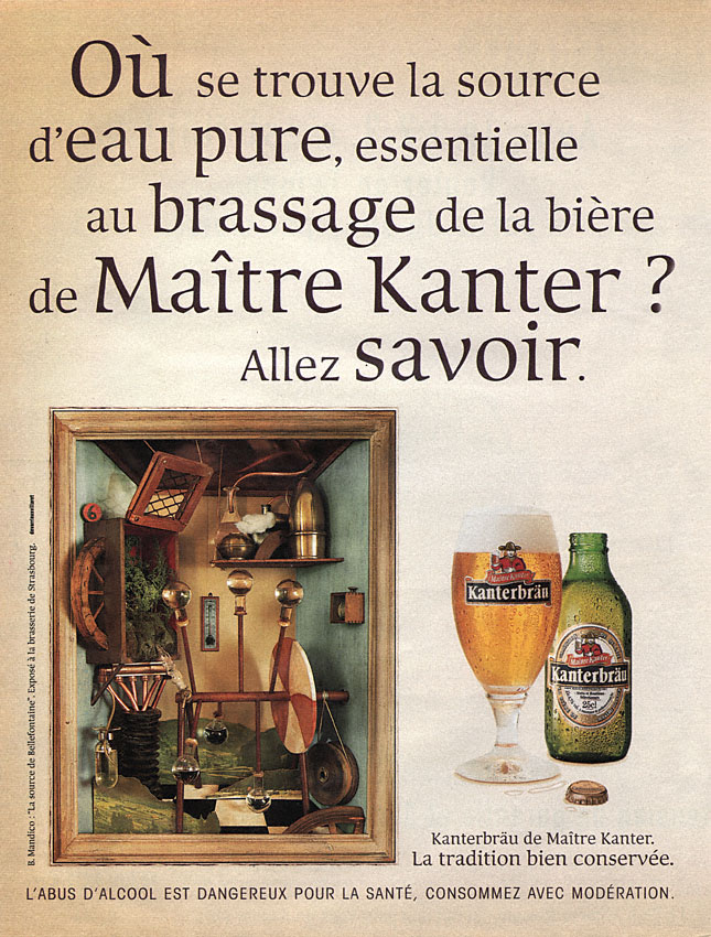 Publicit� Kanterbr�u 1998