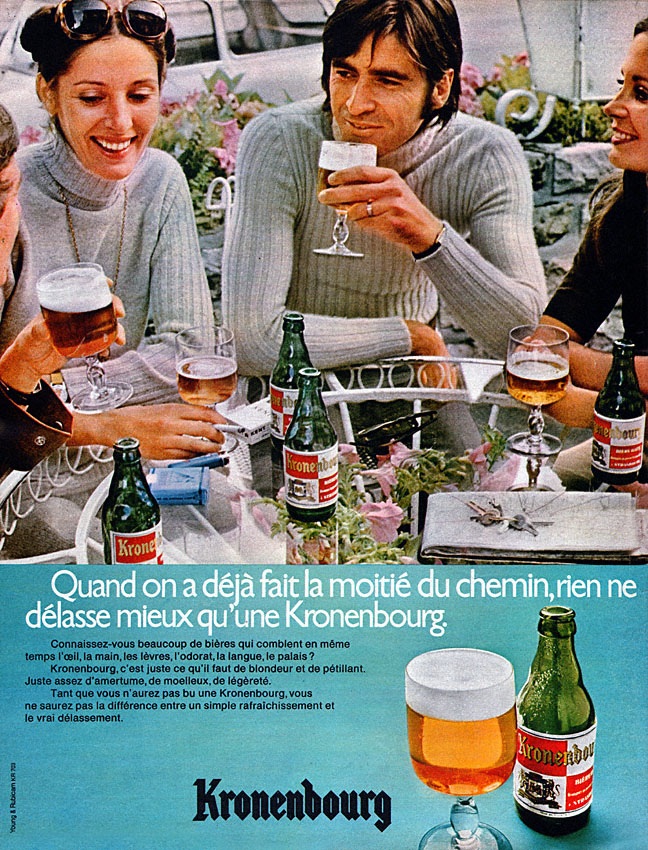Publicit� Kronenbourg 1971