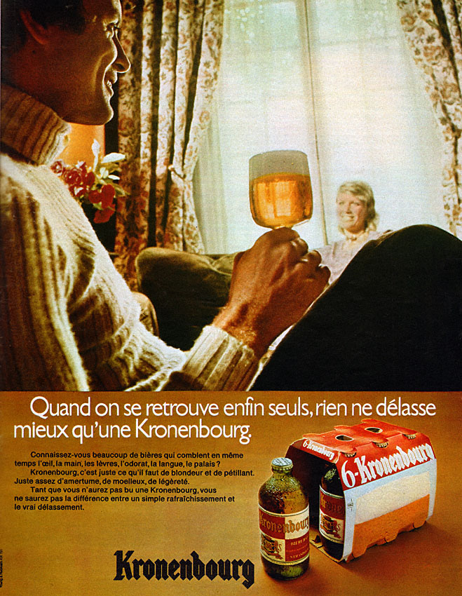 Publicit� Kronenbourg 1971