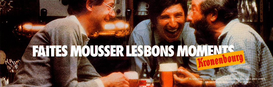 Publicit� Kronenbourg 1981