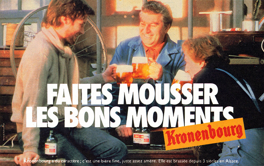 Publicit� Kronenbourg 1982