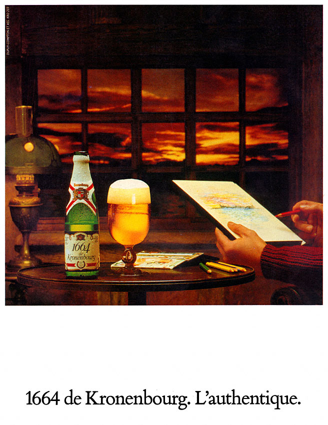 Publicit� Kronenbourg 1982