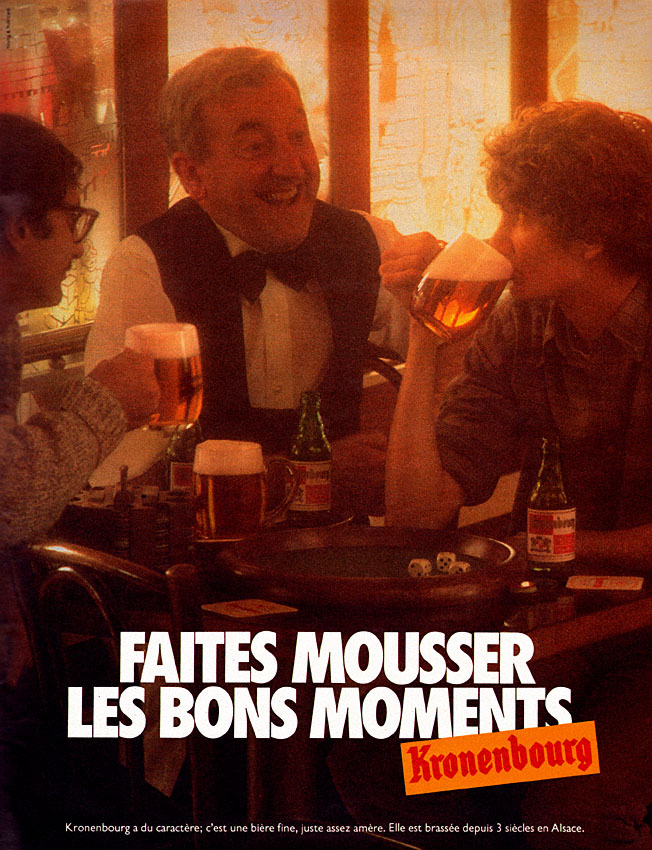 Publicit� Kronenbourg 1982